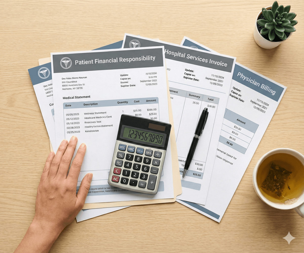Medical bills and invoices